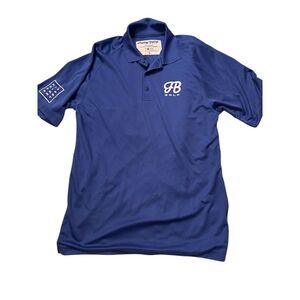 Friday Beers Men's Blue Golf Polo Shirt Size S Short Sleeve Casual